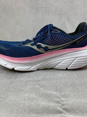 Saucony Womens Shoes Size 11 Blue Pink Navy Orchid Guide 17 Running S10936-106